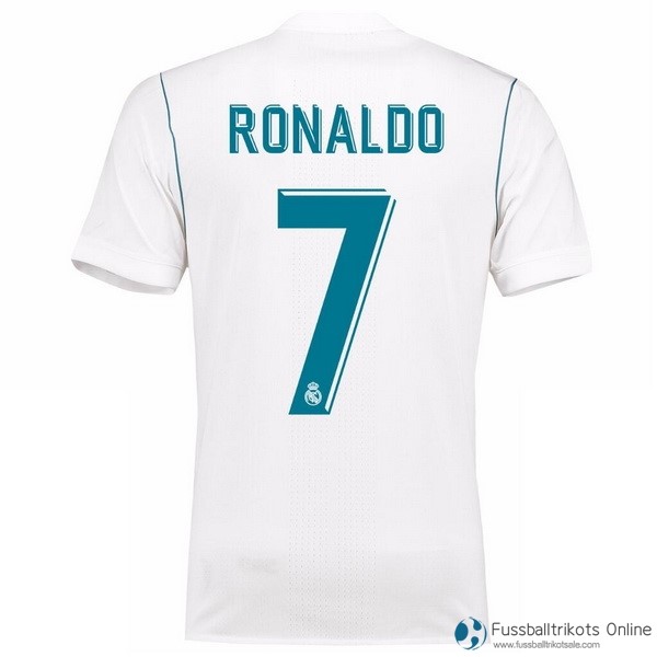 Real Madrid Trikot Heim Ronaldo 2017-18 Fussballtrikots Günstig